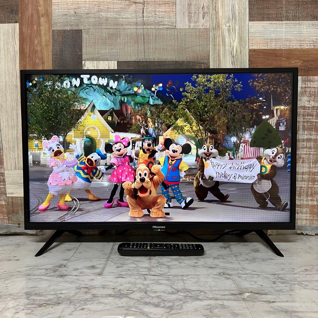 即日受渡❣️全国送料込ハイセンス32型液晶テレビWチューナー新品リモコン付