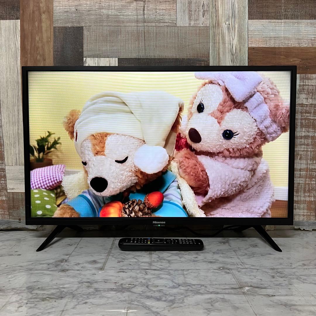 即日受渡❣️全国送料込ハイセンス32型液晶テレビWチューナー新品リモコン付