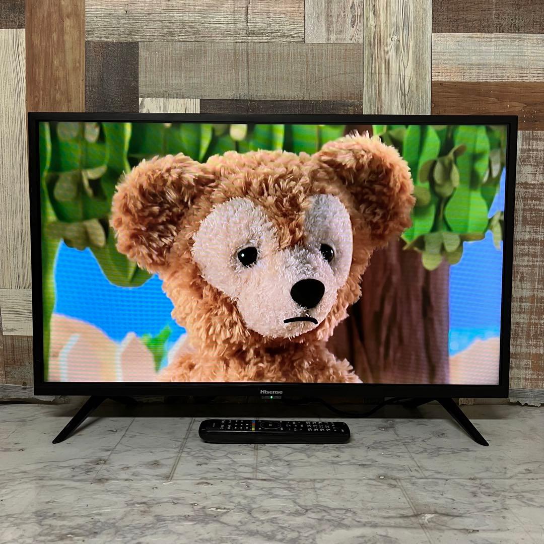 即日受渡❣️全国送料込ハイセンス32型液晶テレビWチューナー新品リモコン付