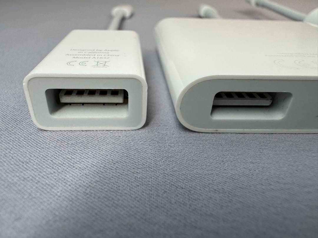 【Apple純正】アダプタ A1632 A2119 A1790 セット