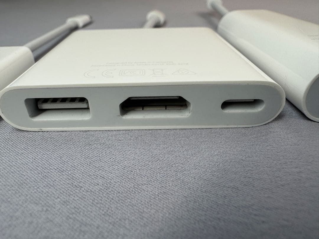 【Apple純正】アダプタ A1632 A2119 A1790 セット