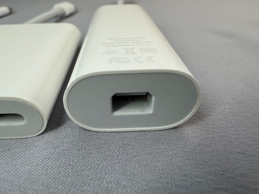 【Apple純正】アダプタ A1632 A2119 A1790 セット