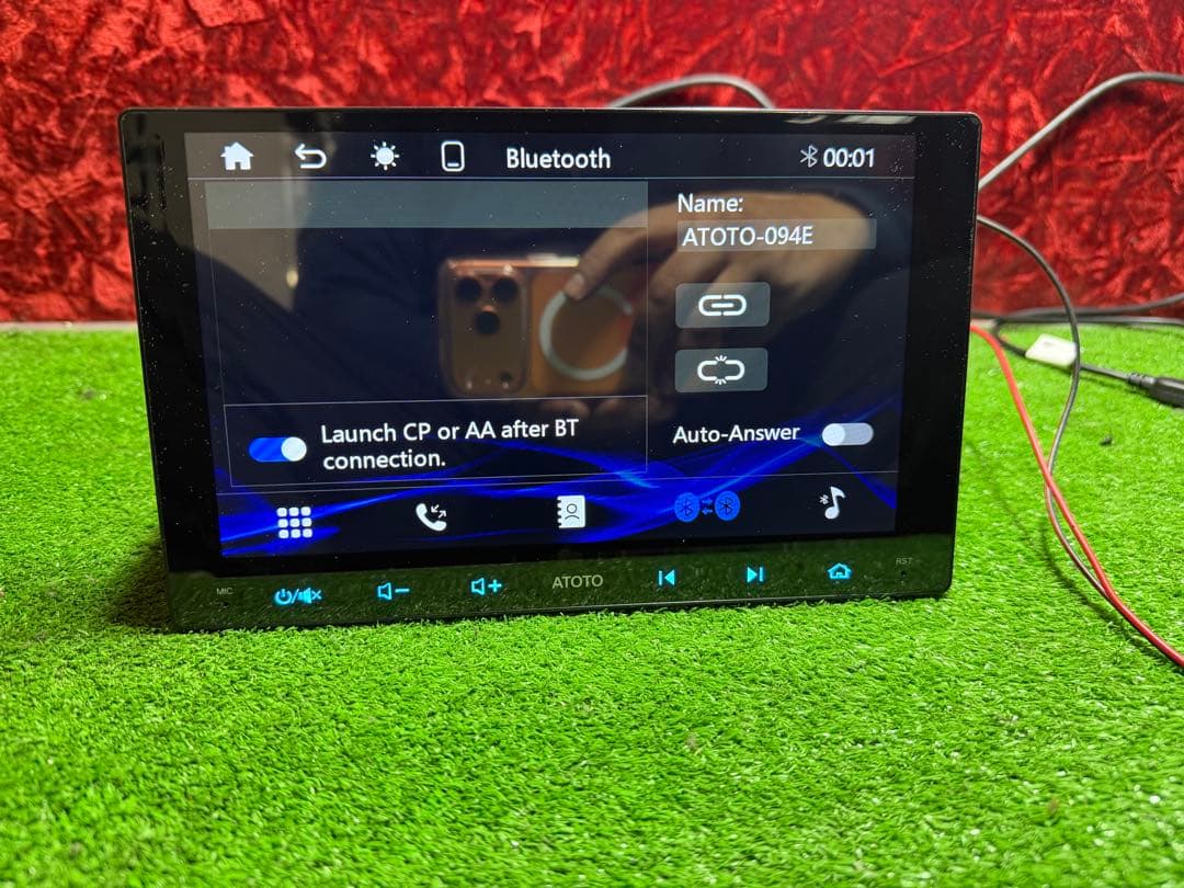 ATOTO カーナビ 大型ディスプレイ