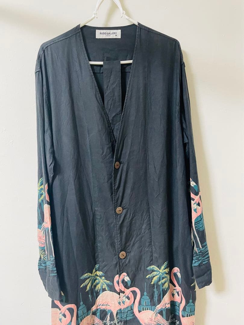 【automatic-fru 】ノーカラーローブ