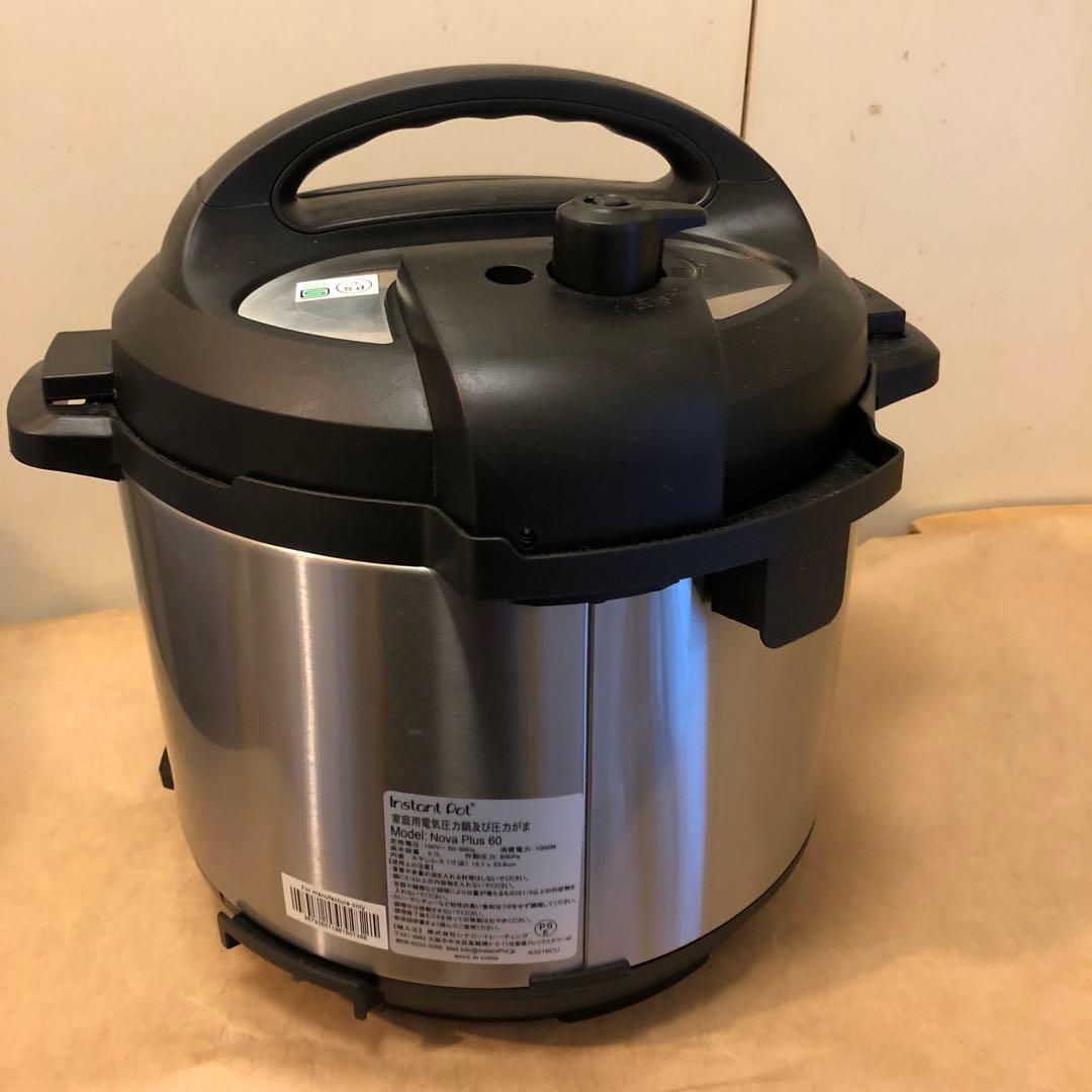 InstantPot Nova Plus 60 電気圧力鍋 5.7L