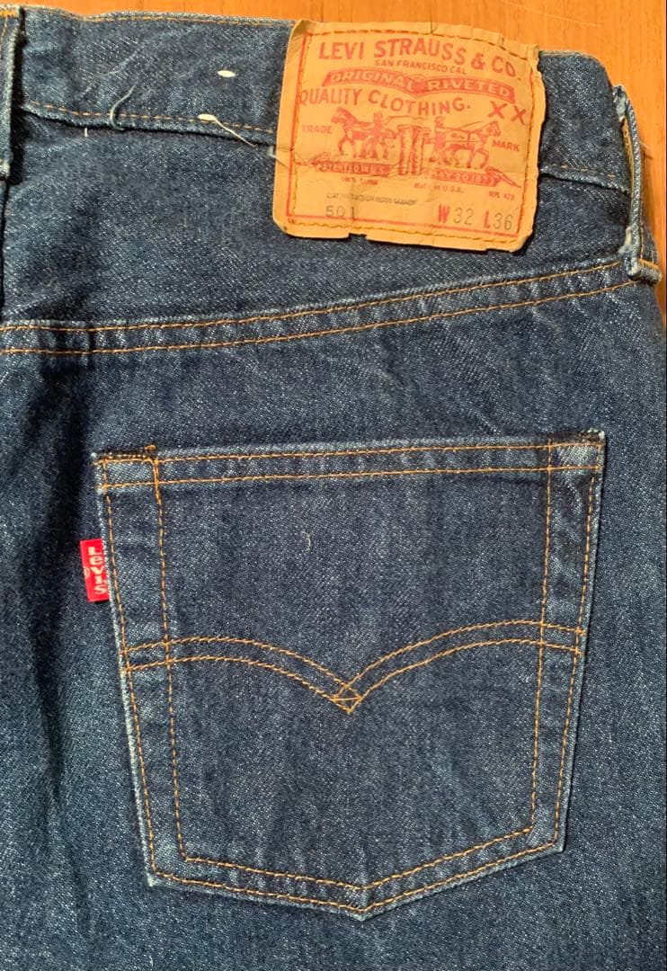 levis501 1983年製 W32 L36 / 赤耳