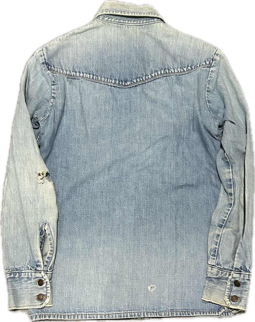 70’s Levi's フレッシュプロデュース デニムウエスタンシャツ 70s