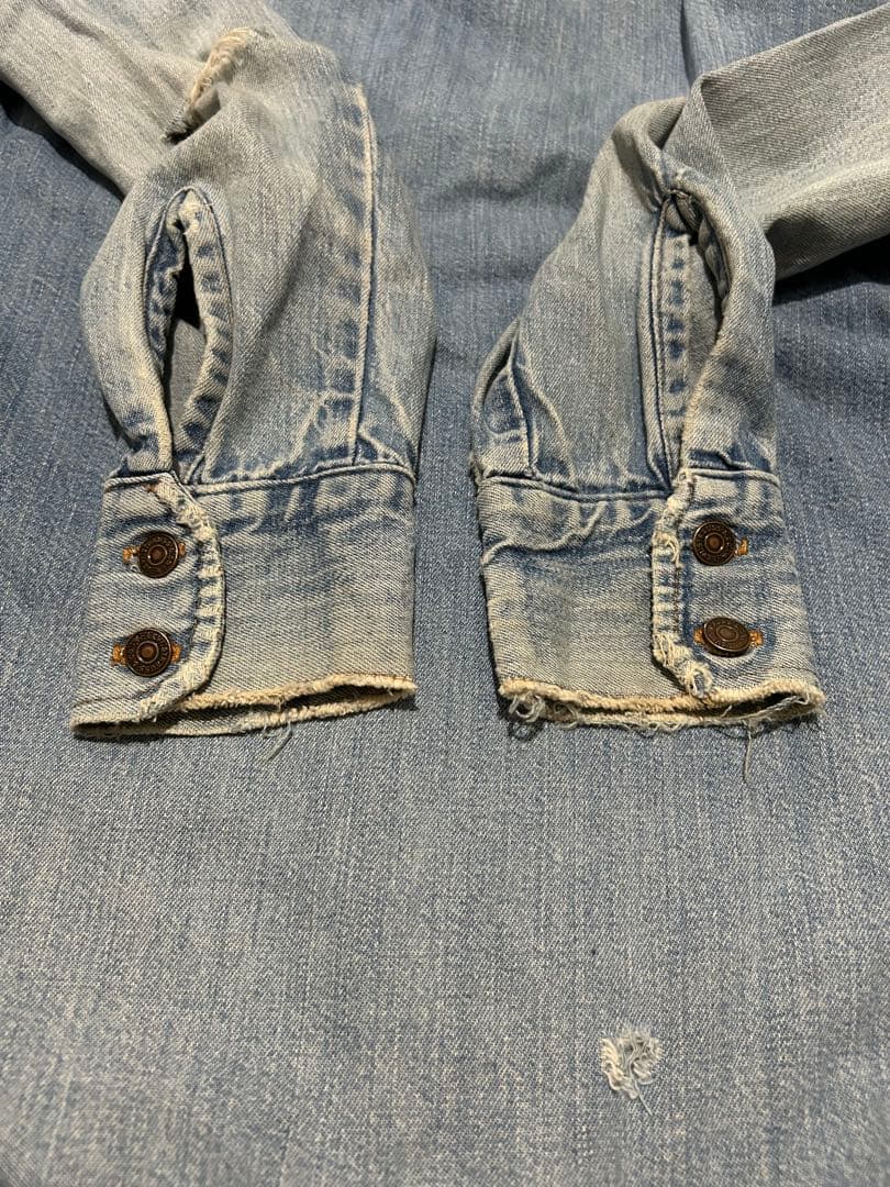 70’s Levi's フレッシュプロデュース デニムウエスタンシャツ 70s