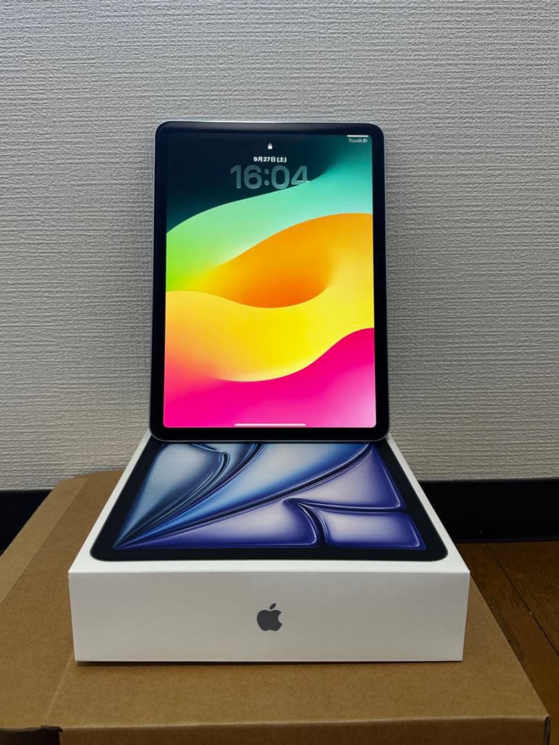 Apple iPad Air 第6世代 11インチ ブルー 美品 128GB