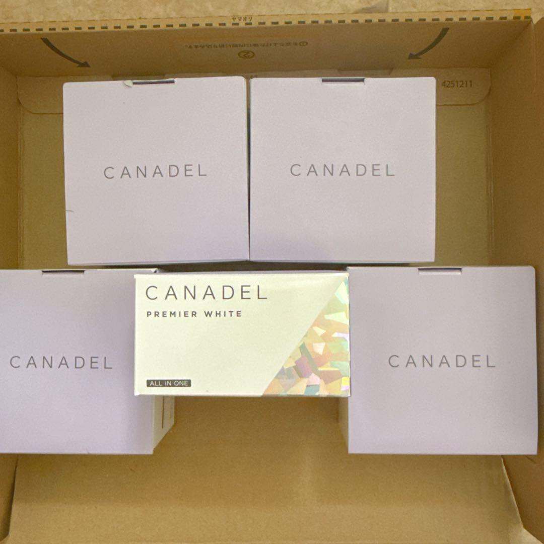 CANADEL 薬用プレミアホワイト オールインワン 58g （5個）