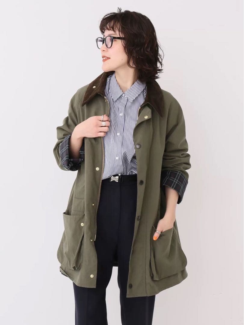 Spick&Span【Barbour】別注BEAUFORT SPオーバーサイズ