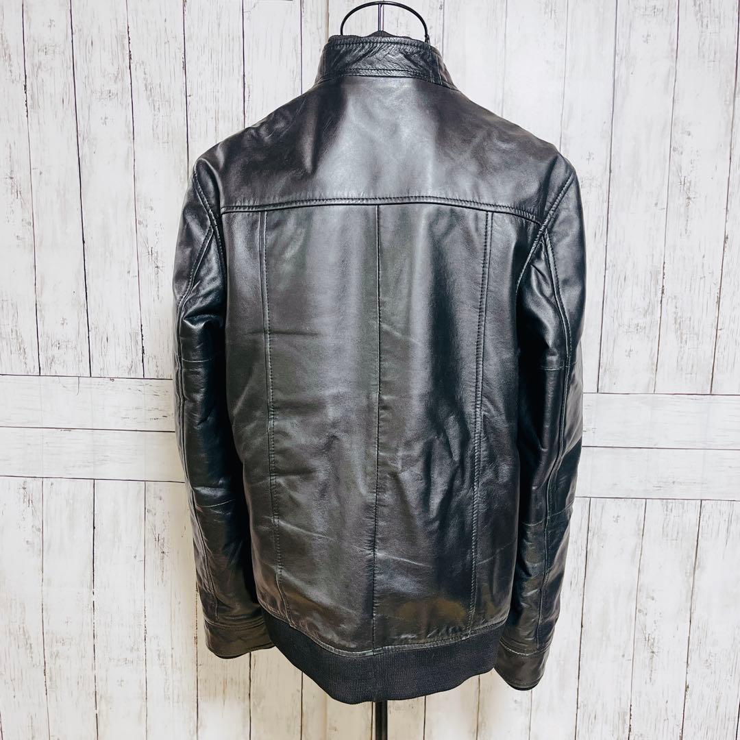 AKM Contemporary シープレザー ブルゾン XL