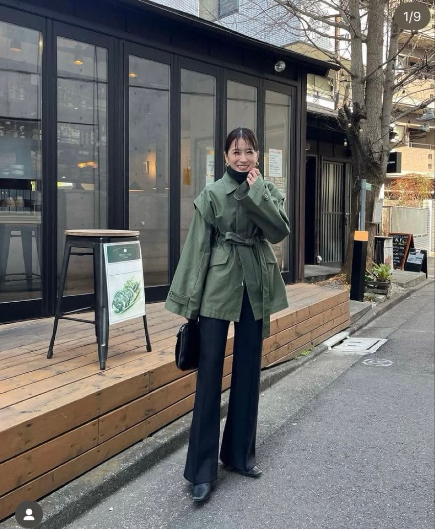 CLANE 2WAY MILITARY JACKETサイズ1