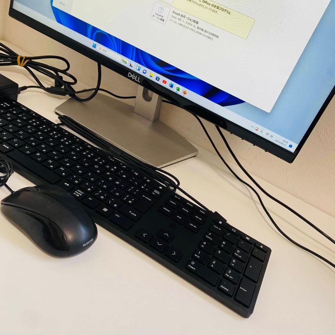 Y664 LENOVOデスクトップSSD高速23インチWindows11オフィス