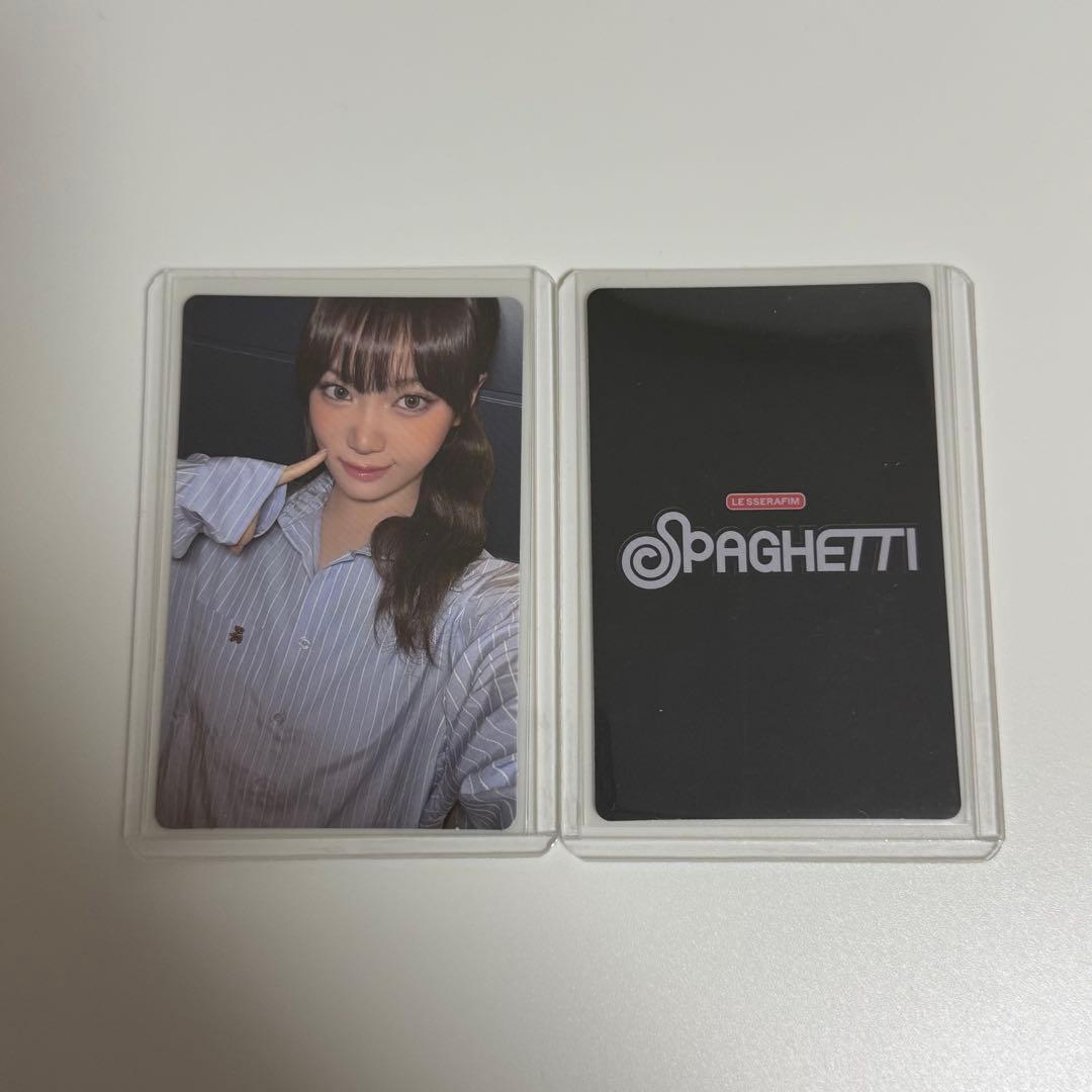 LE SSERAFIM ルセラ SPAGHETTI M2U トレカ チェウォン