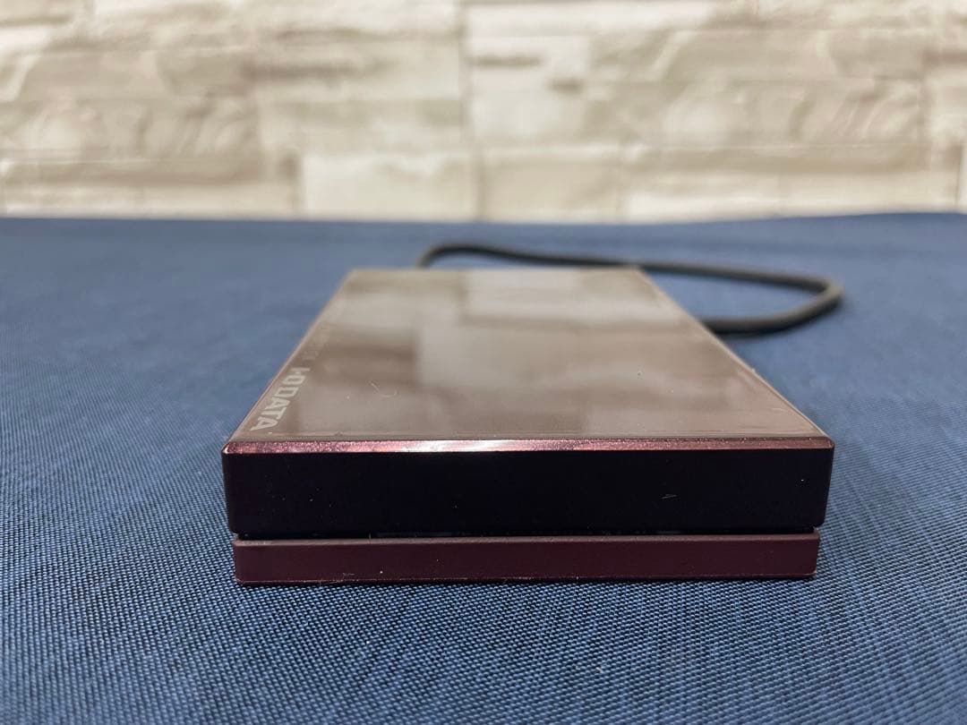 IODATA HDPC-UT2DBBR ボルドー　ポータブルハードディスク2TB