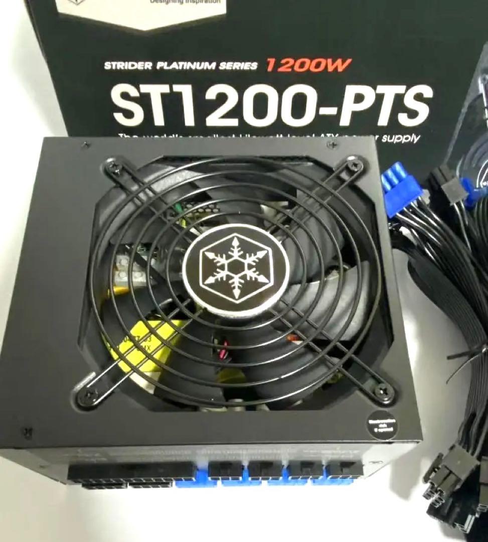 超美品 SilverStone 1200W 80 PLUS PLATINUM