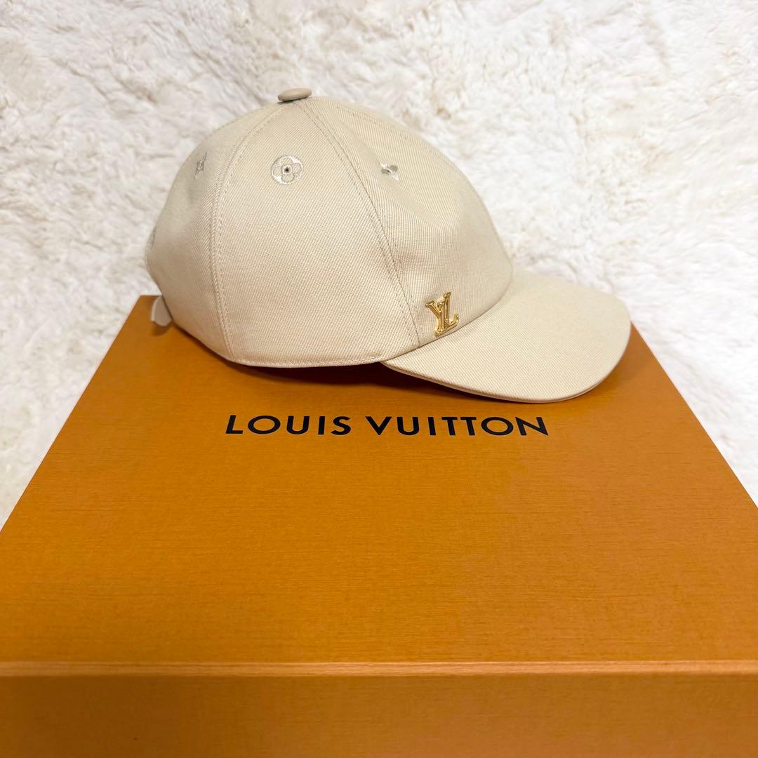 louisVuitton アイコニックキャップ ベージュ