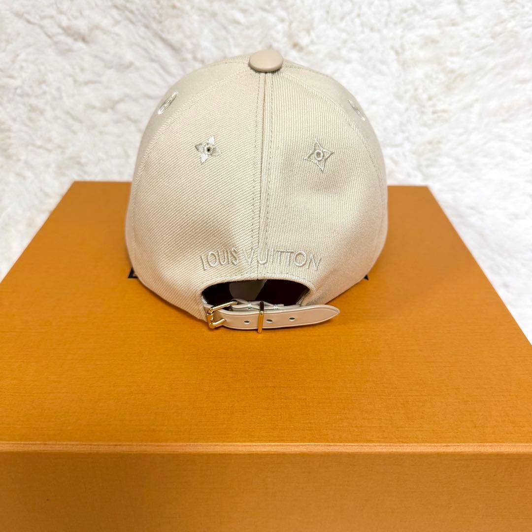 louisVuitton アイコニックキャップ ベージュ