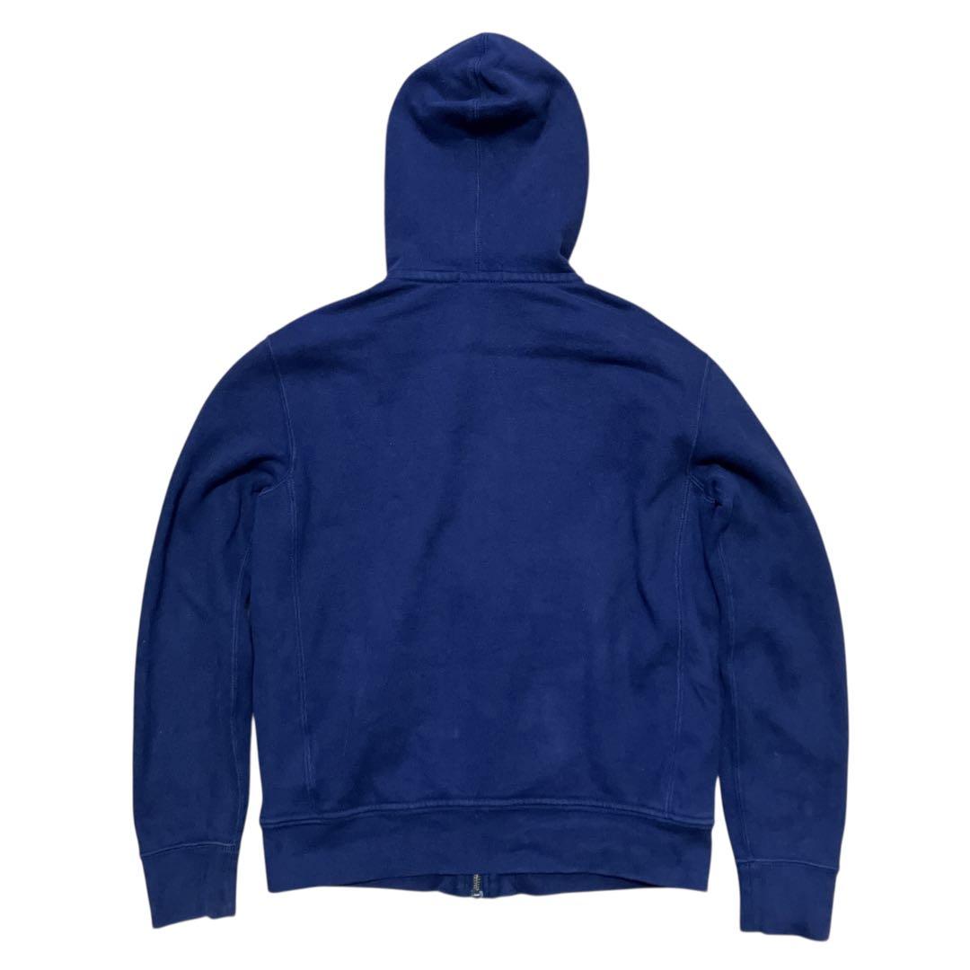POLO ポロ ラルフローレン ポニー刺繍 ジップアップパーカー ネイビー L