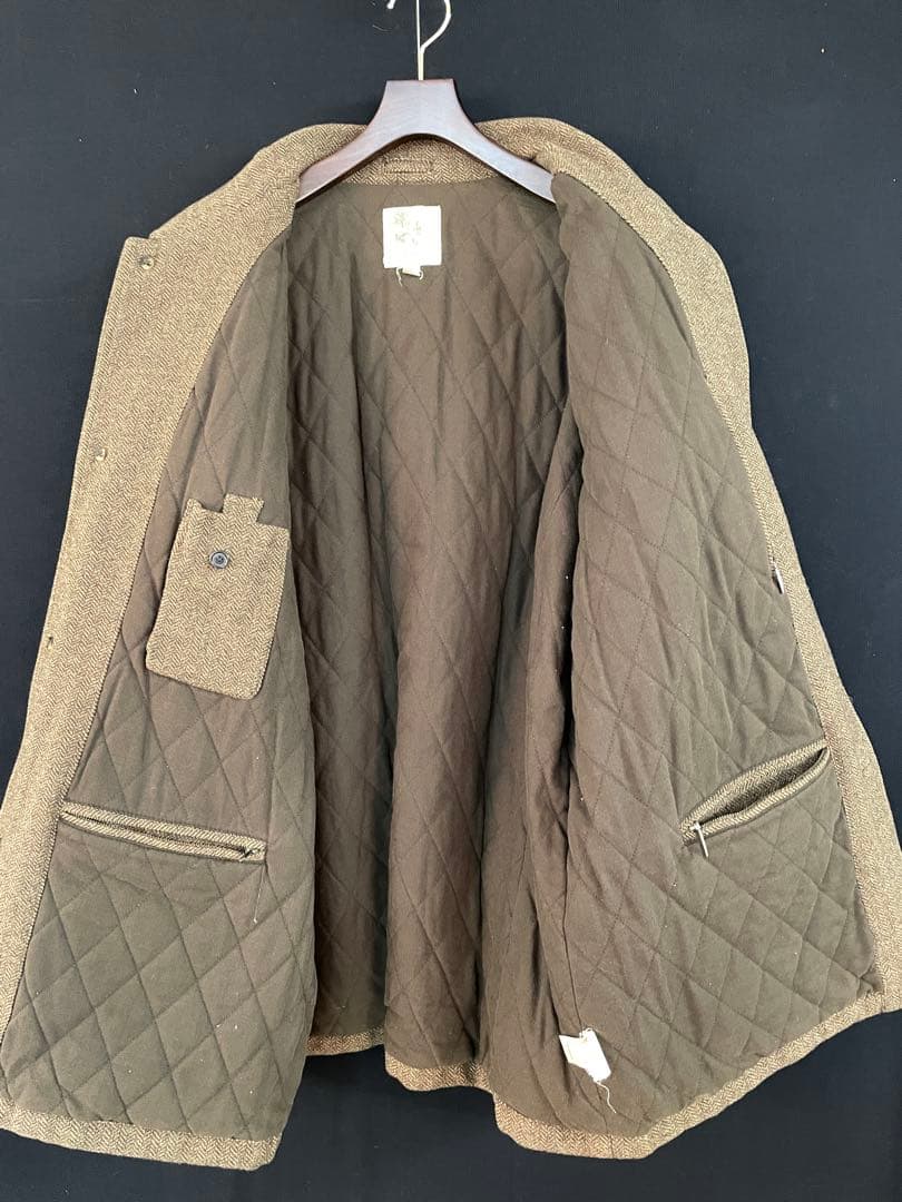 90's【ブルックスブラザーズ】ヘリンボーンツイード　フィールドジャケット
