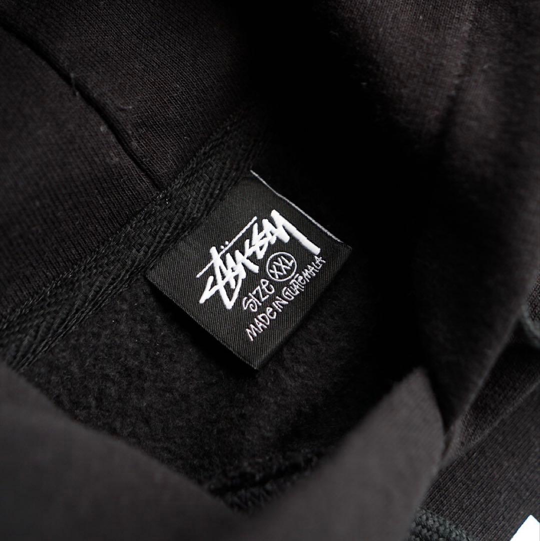 STUSSY N°4 パーカー ブラックXXL