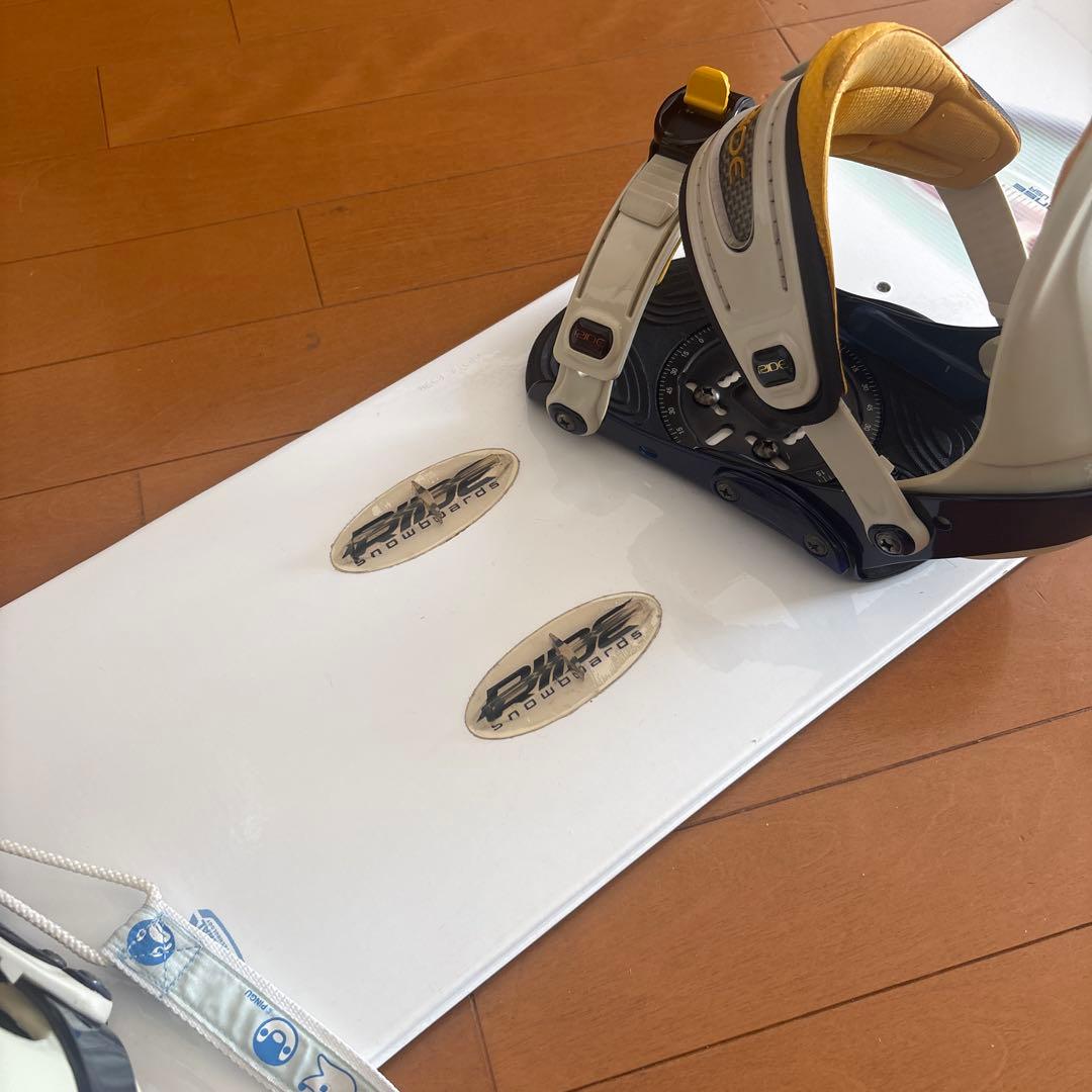 RIDE スノーボード ホワイト