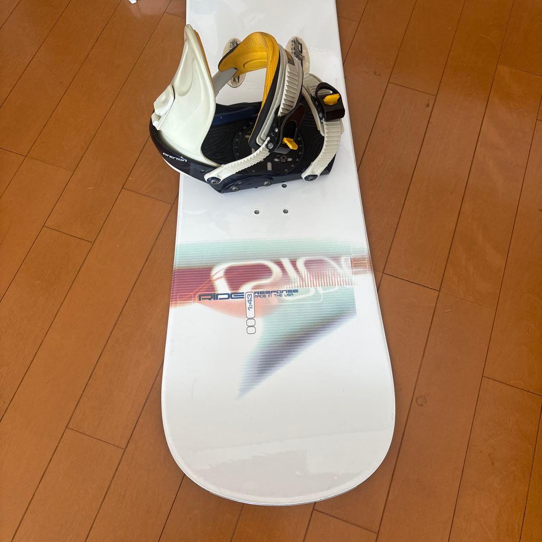 RIDE スノーボード ホワイト