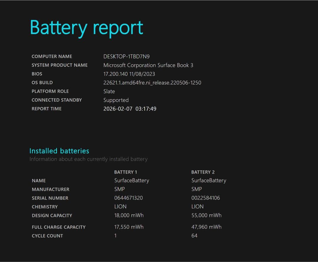 Windowsノート本体 Surface Book3 i7 32GB 1TB GTX1650