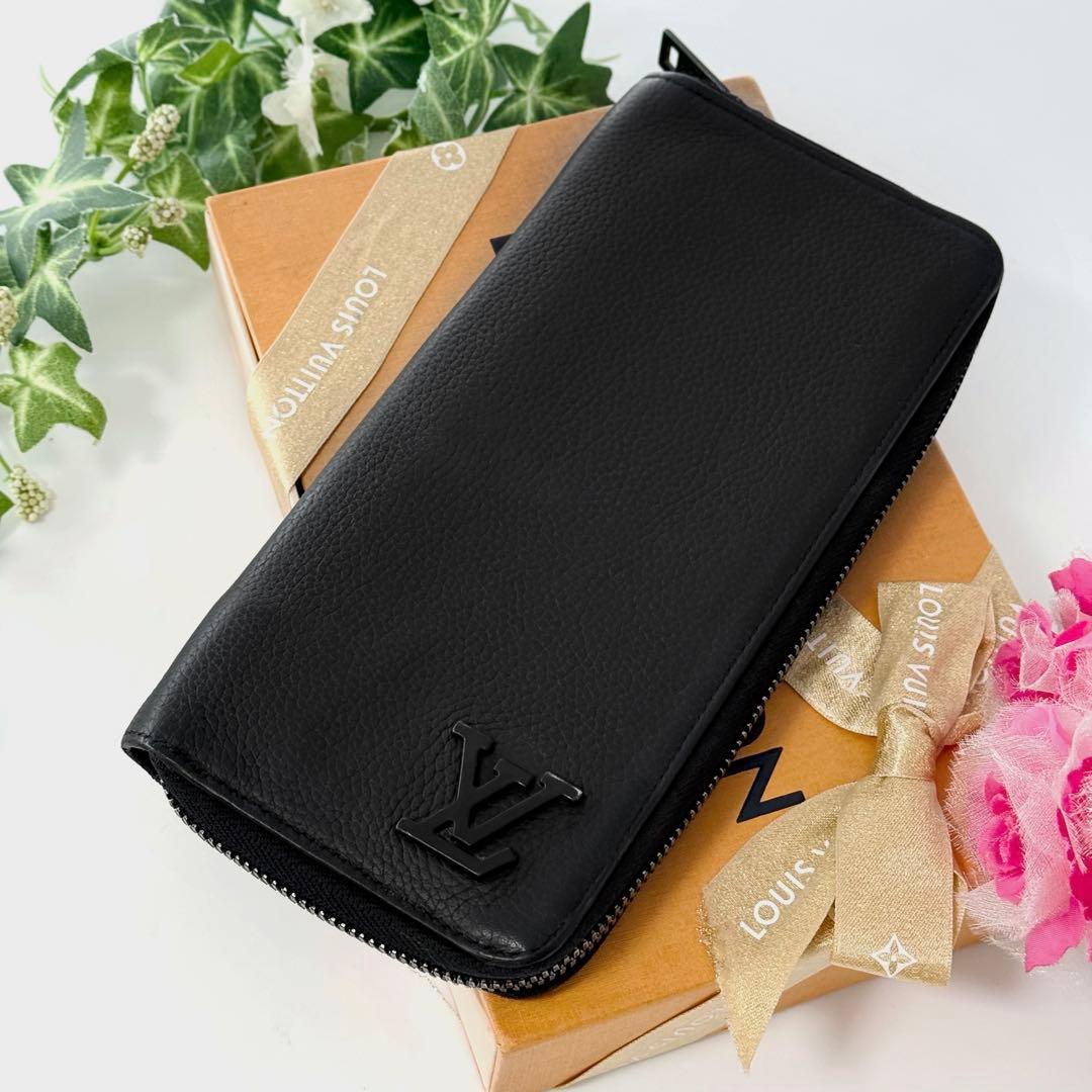 良品 現行品✨ルイヴィトン アエログラム ジッピーウォレット ヴェルティカル