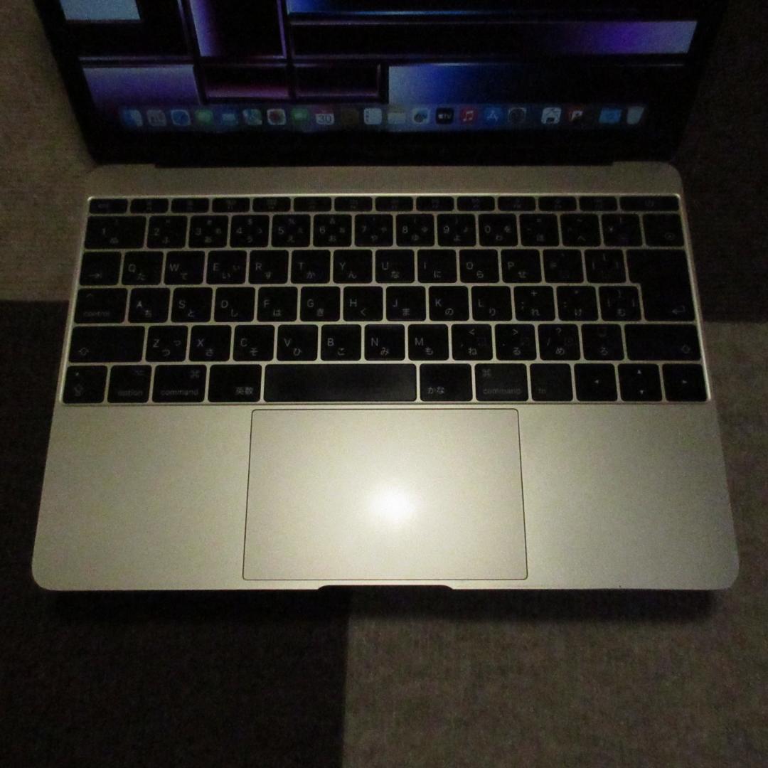 MacBook 2017 A1534 12㌅ 『BT 充放電1回』Gold