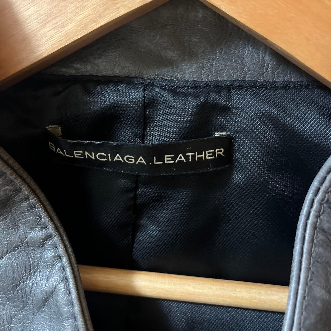 ジャケット・アウター BALENCIAGA leather jacket