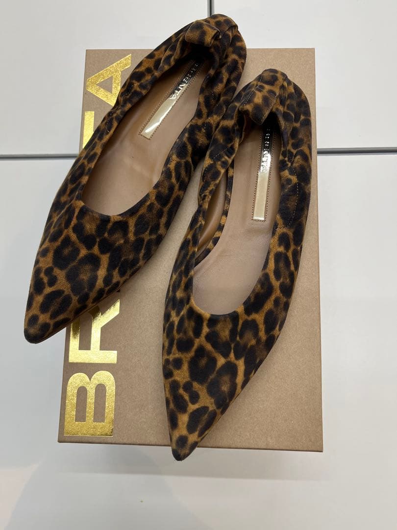 BRENTA レオパード ポインテッド