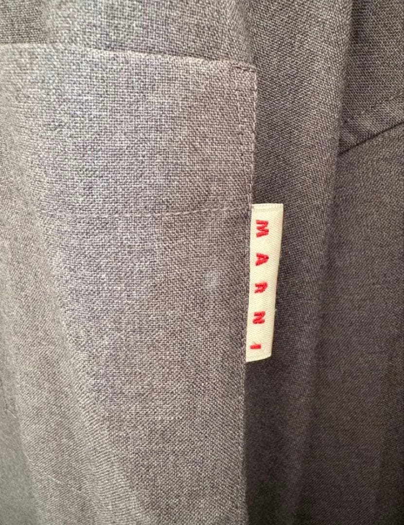 【MARNI】トロピカルウールシャツ【サイズ50】