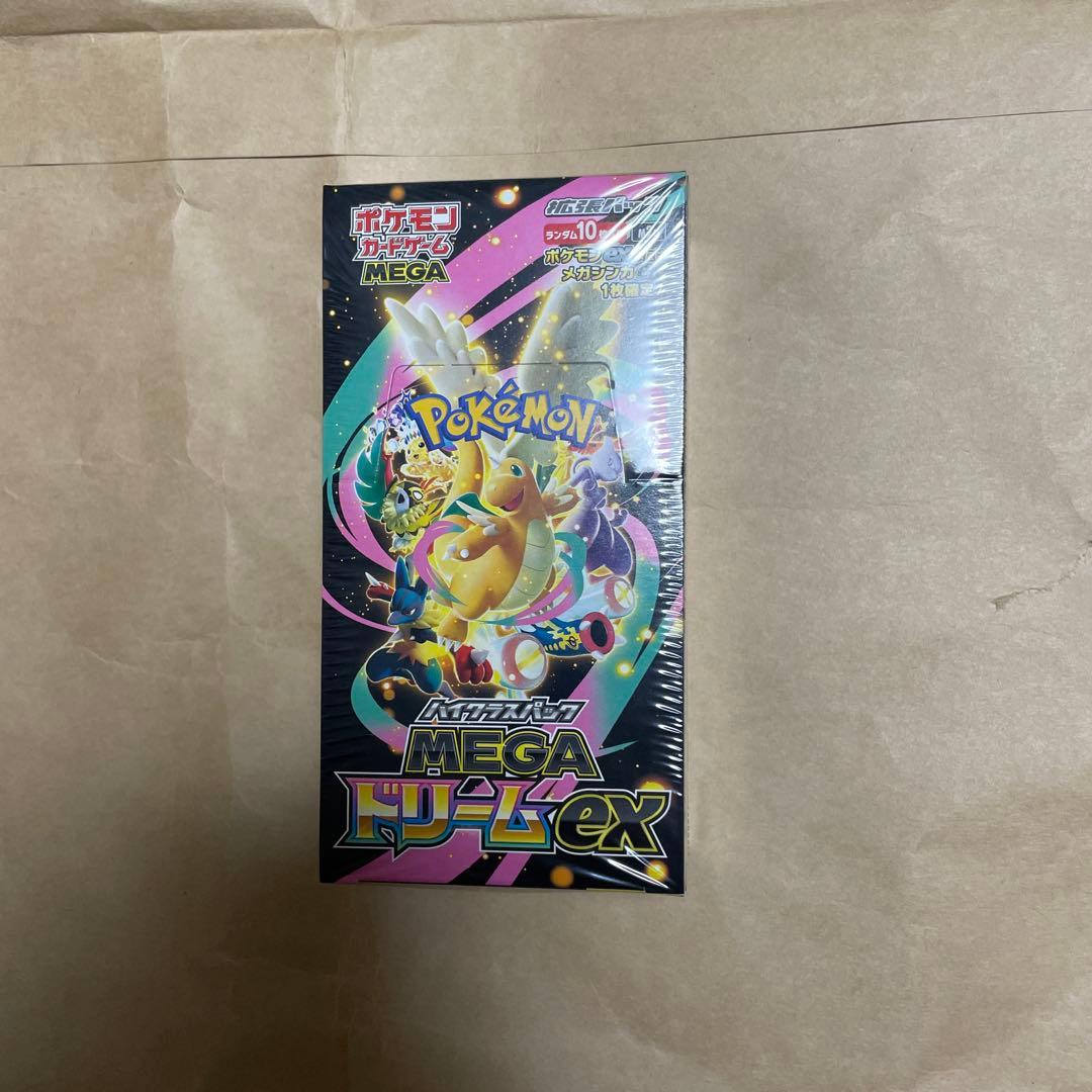ポケモンカードゲーム　ドリームex シュリンク付き　1box