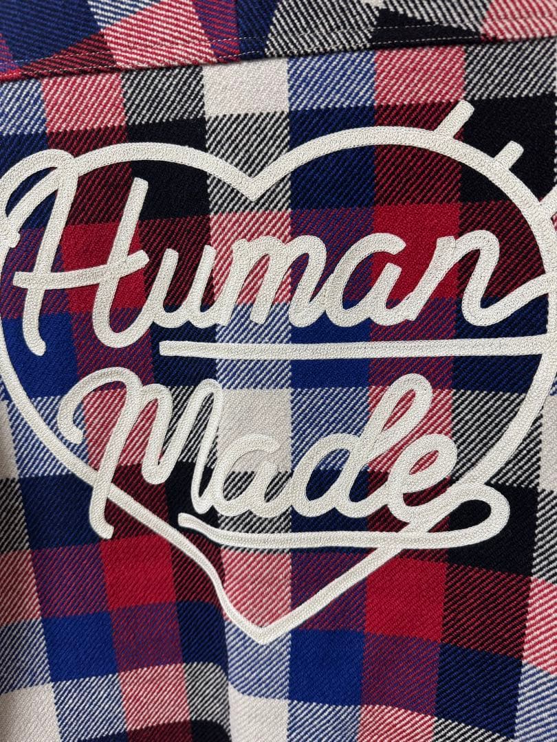 Human Made チェック柄ネルシャツ