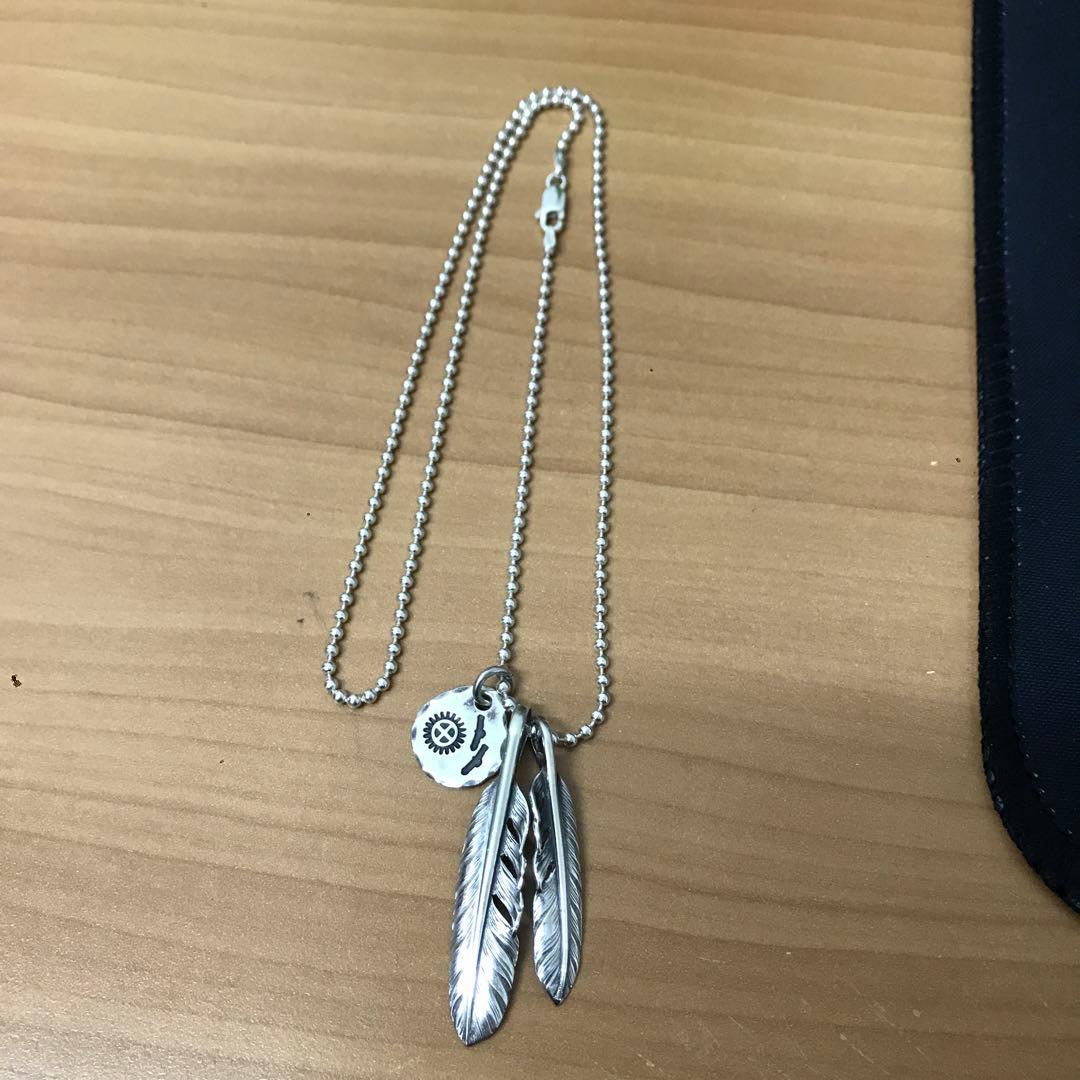 SILVER 501 オリジナルフェザーネックレス
