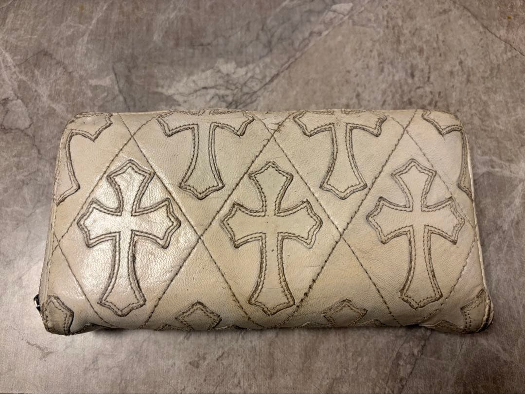 クロムハーツ　セメタリークロス　キルティングウォレット