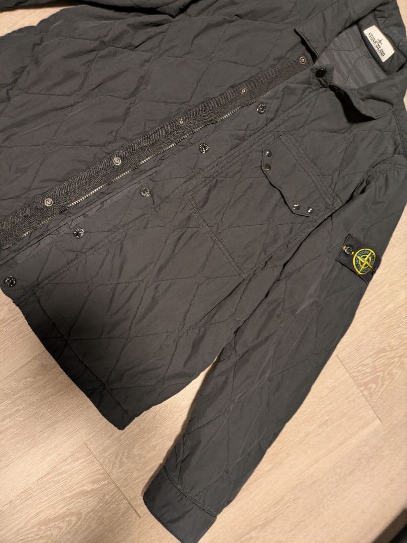 ストーンアイランド キルティング ナイロンジャケット　M