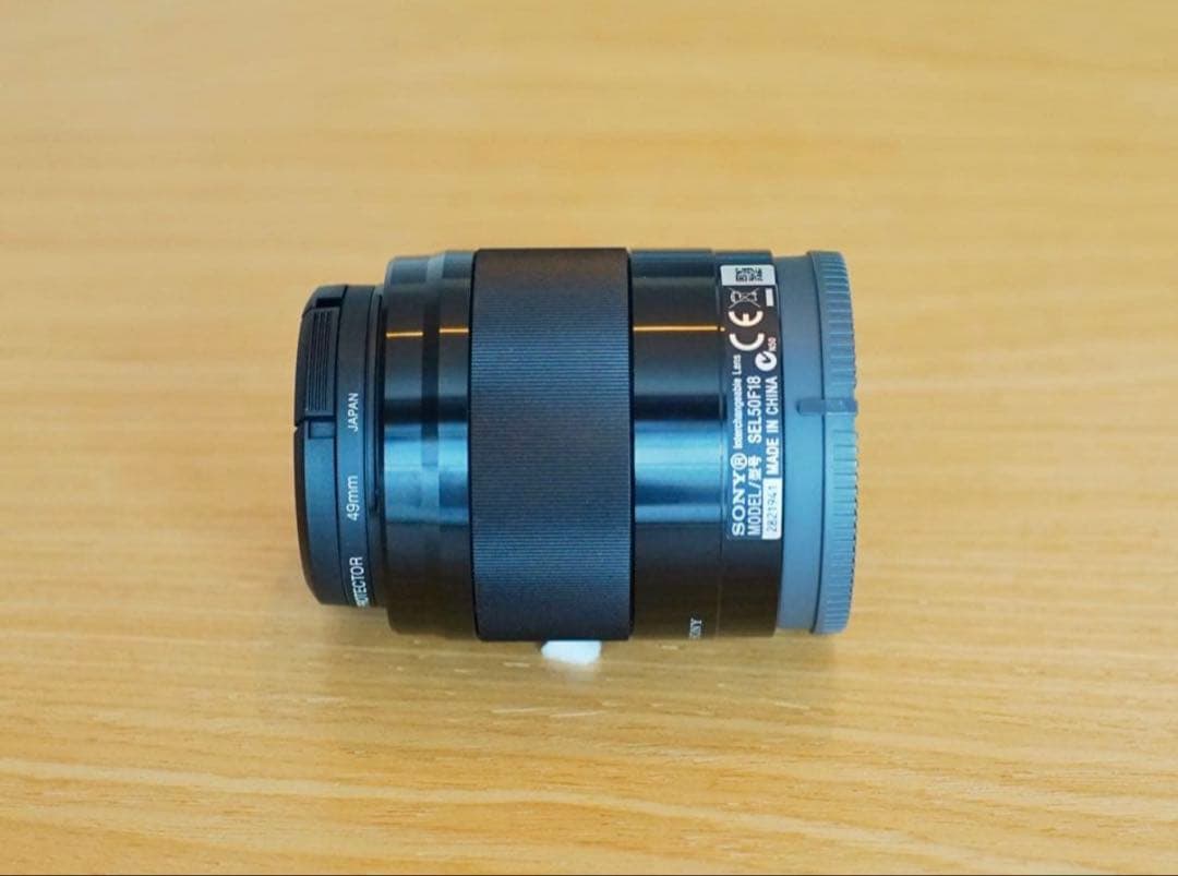 SONY E 50mm F1.8 レンズ