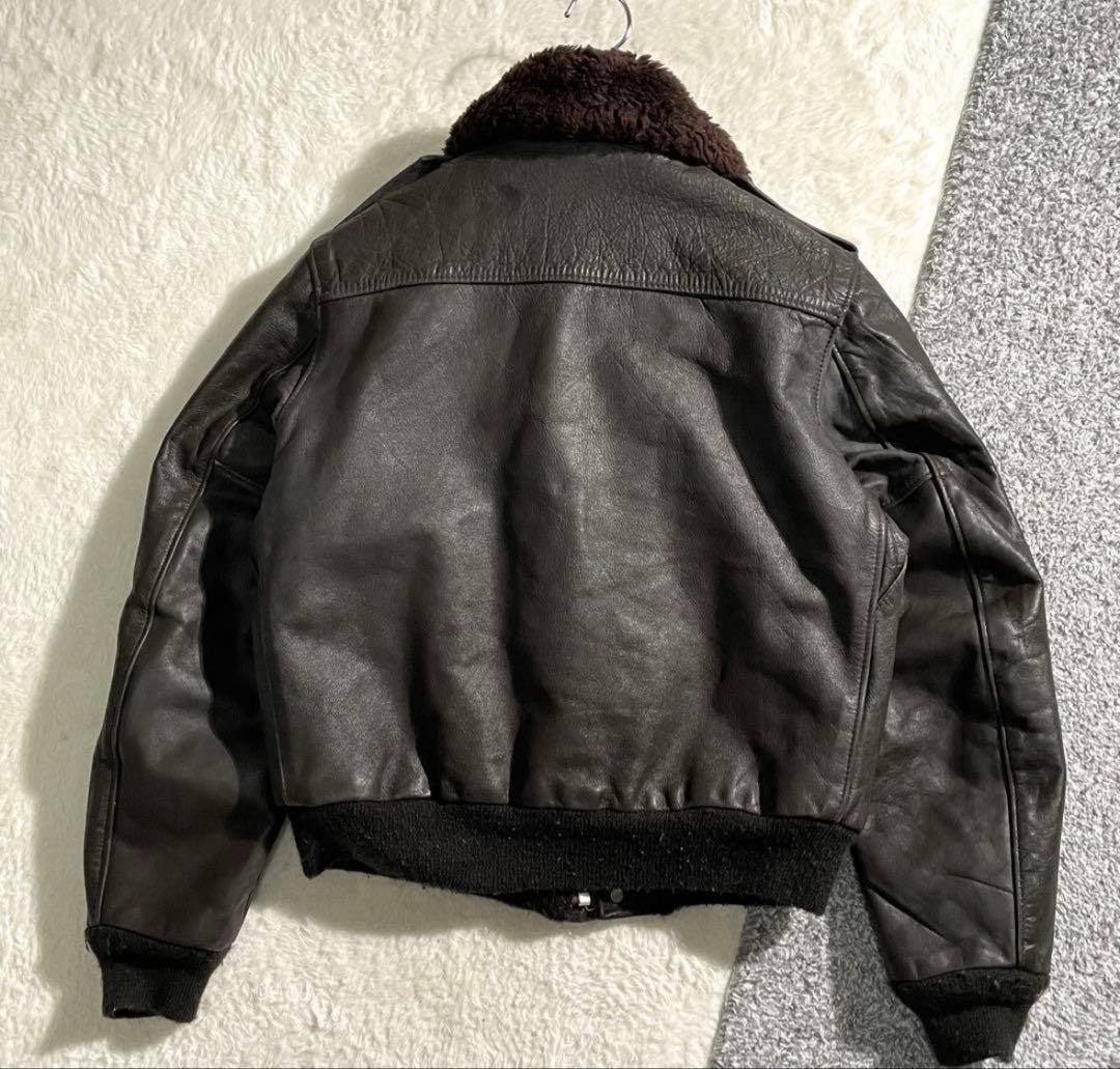 状態良好　SCHOTT　フライトジャケット　TYPE G-1　サイズ42　タロン