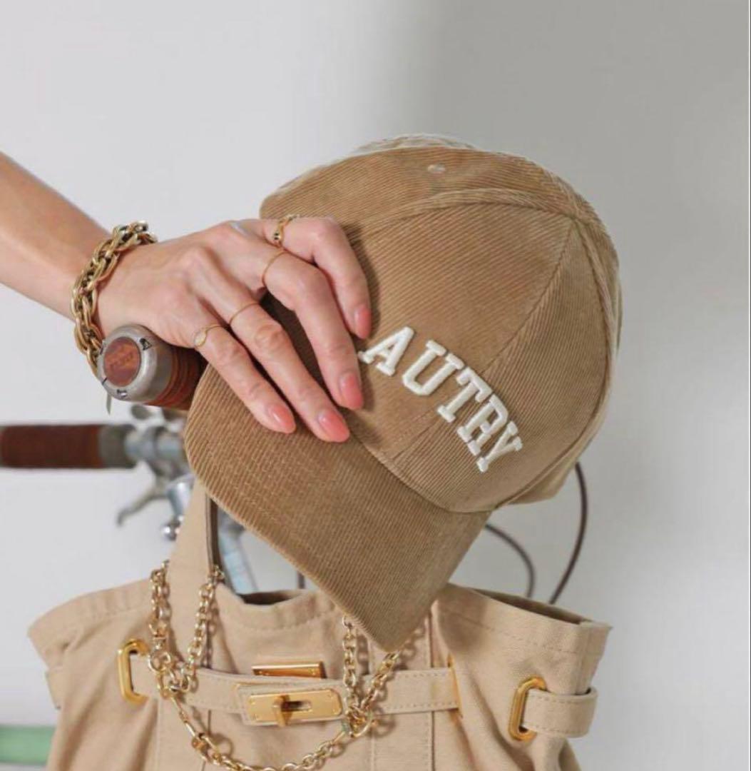 【AUTRY/オートリー】 CORDUROY CAP ベージュ