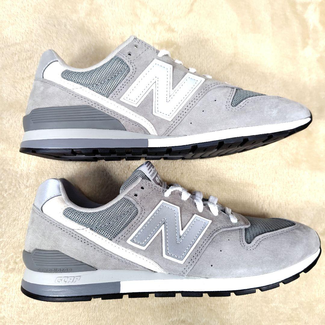 未使用級 ニューバランス スニーカー グレー メンズ CM996GR2 26.5