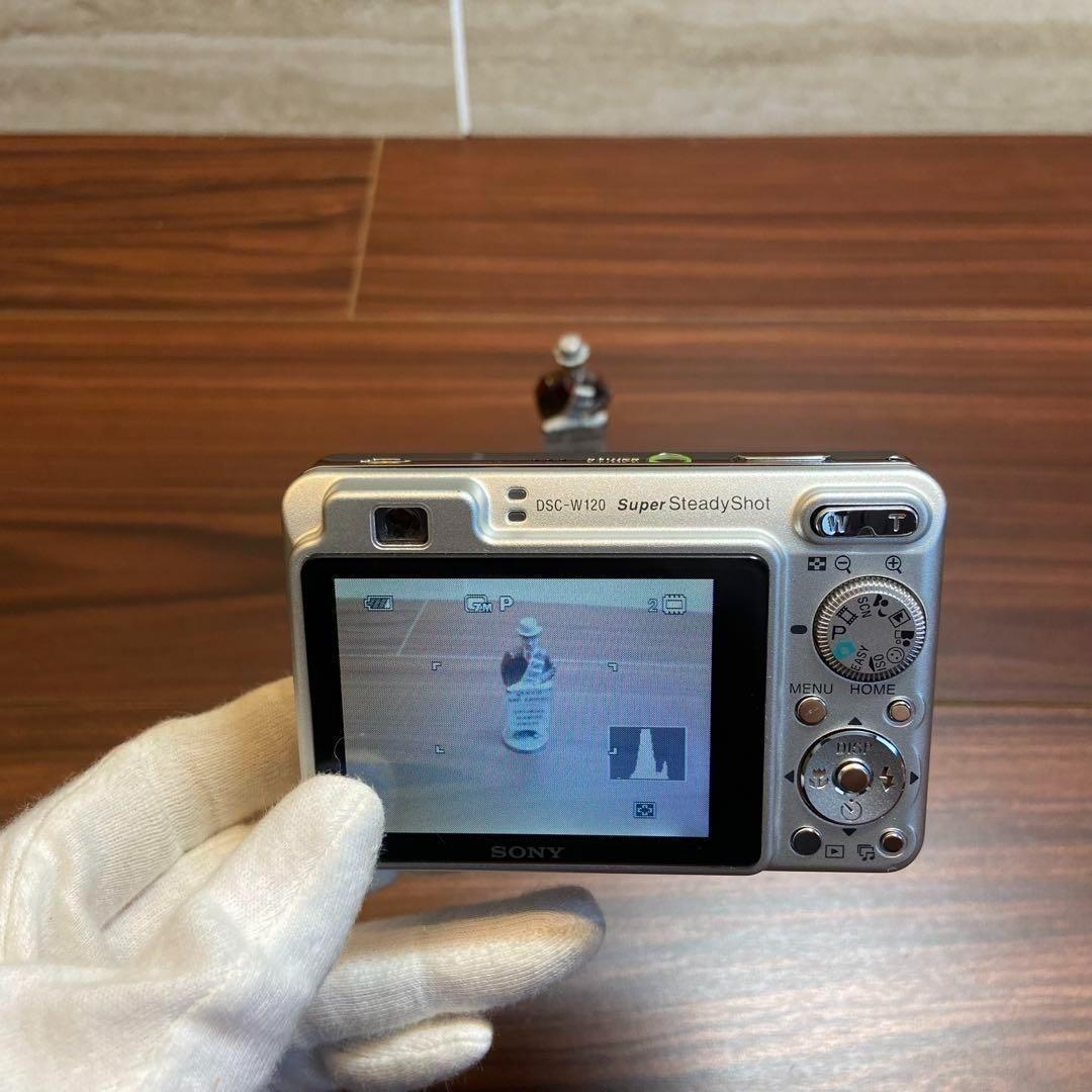 SONY Cyber-shot DSC-W120 デジカメ 3061