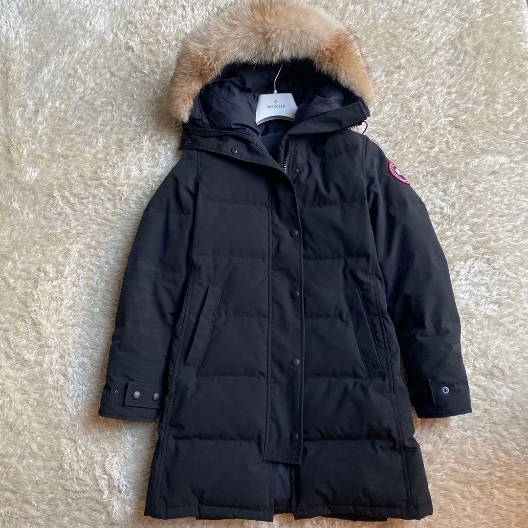 【極美】正規品 カナダグース マッケンジー ダウン Sサイズ ブラック 黒