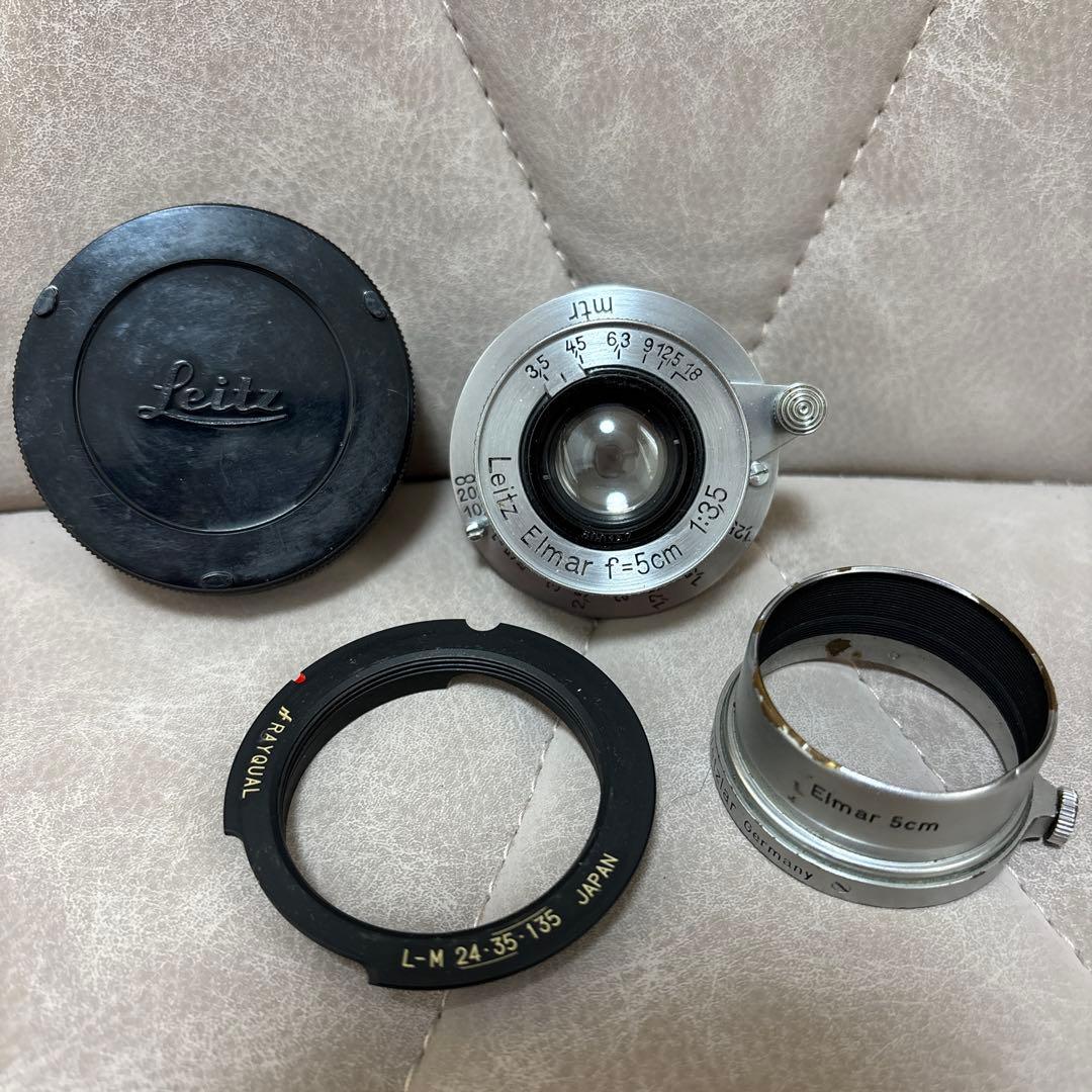 Leitz Elmar F 5cm f/3.5 レンズ