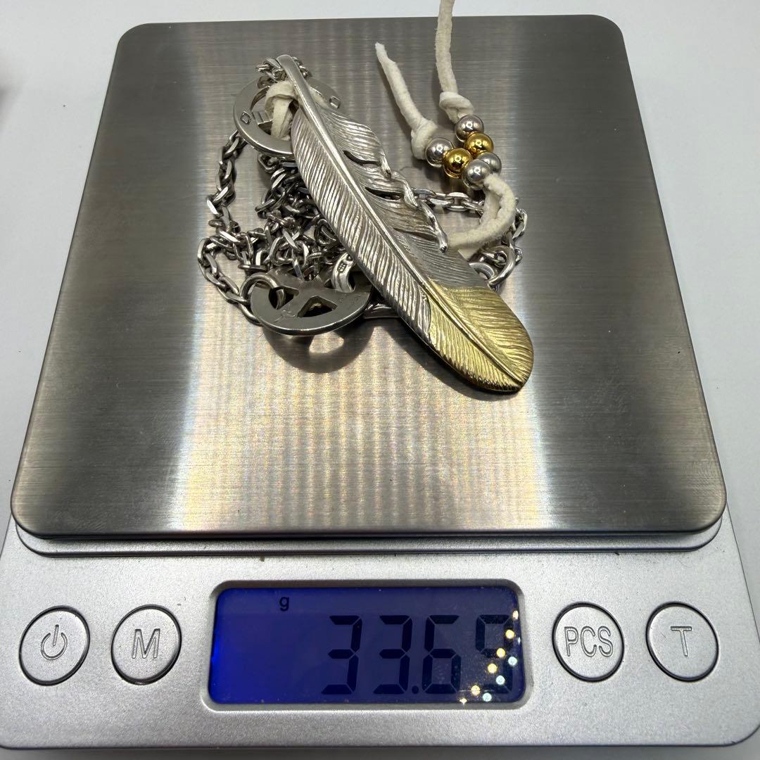 美品　タディ&キング　先金フェザーLL ネックレスセット