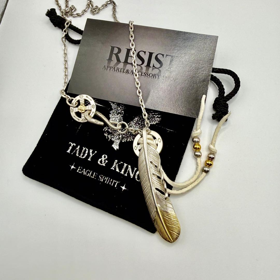美品　タディ&キング　先金フェザーLL ネックレスセット
