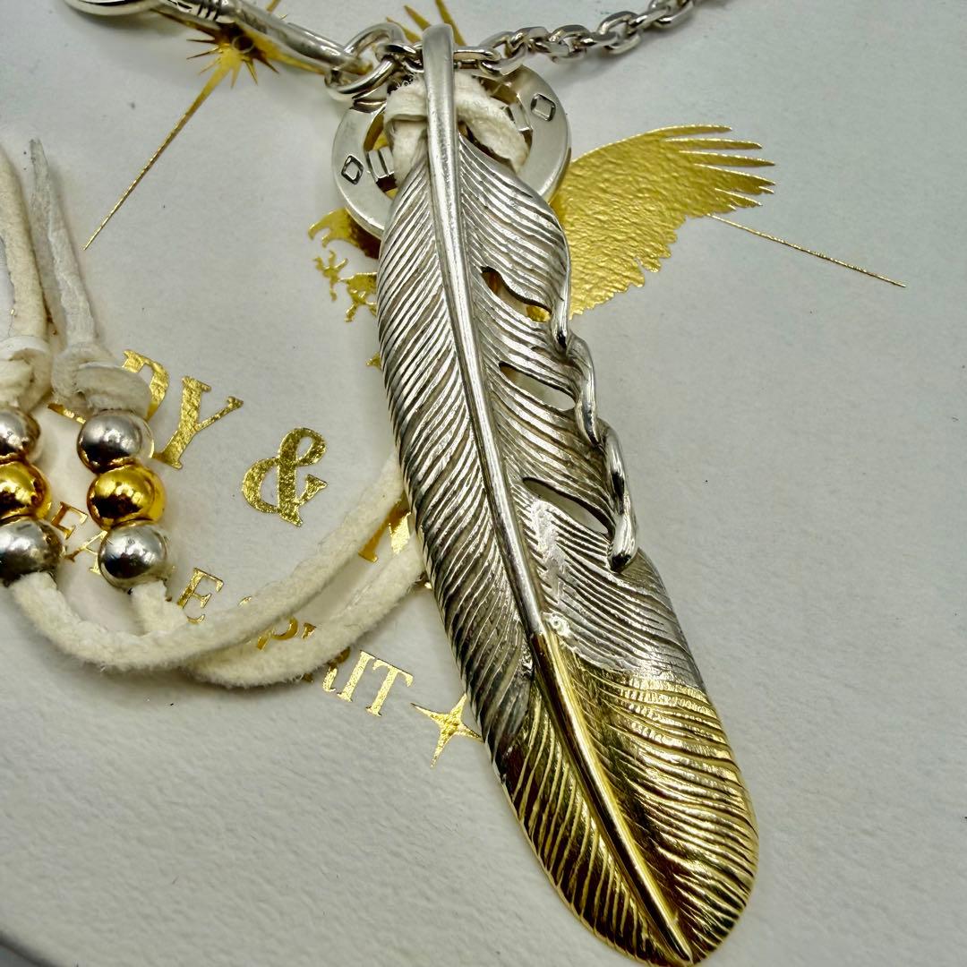 美品　タディ&キング　先金フェザーLL ネックレスセット