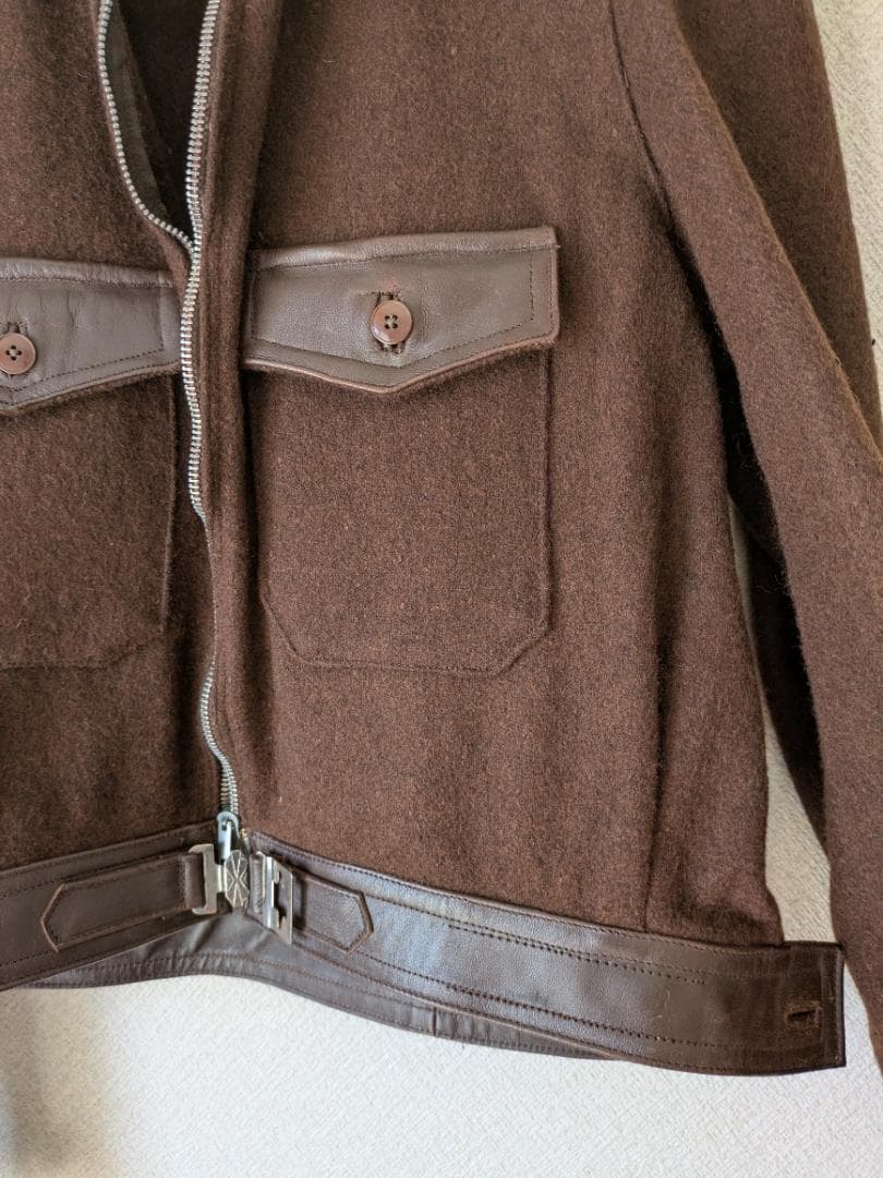 ジャケット・アウター Dead Stock 1940s French Motorcycle JKT